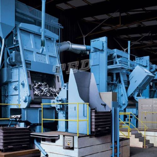 Granigliatrice a nastro - Qingdao Ted Machinery - per metallo