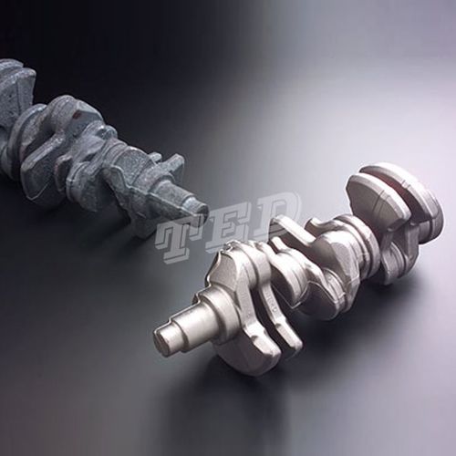 Granigliatrice manuale - Crankshaft - Qingdao Ted Machinery - per metallo