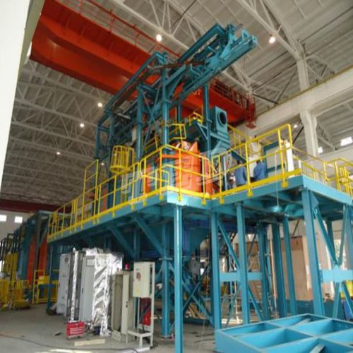 Granigliatrice manuale - Anode  - Qingdao Ted Machinery - per metallo
