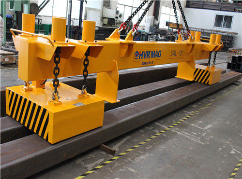 Bilanciatore di carico per blocchi d'acciaio - HB - MAGBAT-Europe bvba - fisso / a corrente alternata / con modulo magnetico