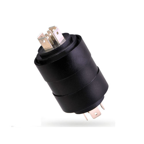 Collettore rotante compatto - Faston-Schleifringe / Faston Slip Rings rotarX by B-COMMAND - B-COMMAND GmbH - per imballaggi / per centrale eolica / per avvolgicavo