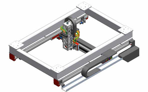 Robot cartesiano - Motor Power Company - 2 assi