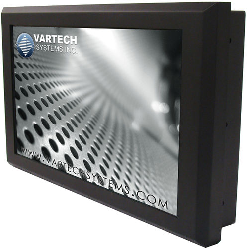 Monitor LCD - TOUGHSTATION series - VarTech Systems - con touch screen resistivo / industriale / 15"