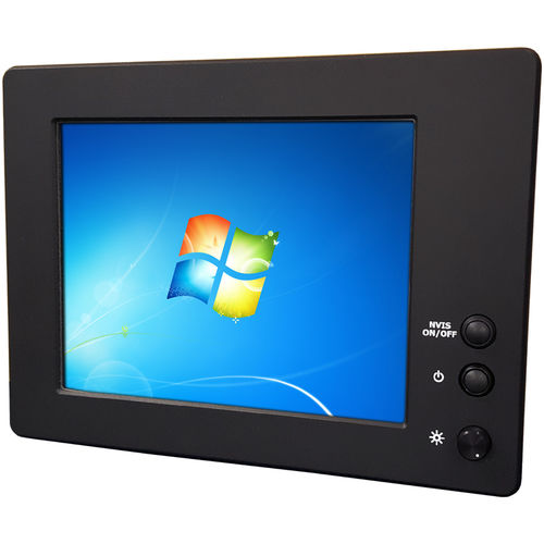 Monitor LCD - ALL-WEATHER series - VarTech Systems - con touch screen resistivo / industriale / di protezione