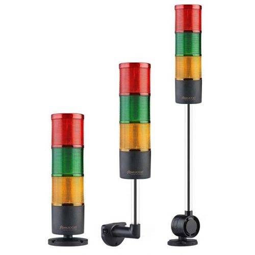 Colonna luminosa LED - SNT-7024-S3 - MUCCO  Warning Lights - permanente / a 3 colori / IP65