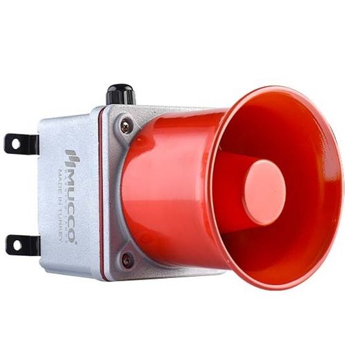 Sirena senza luce - SNT-EB120-22 - MUCCO  Warning Lights - IP65 / per ambienti difficili