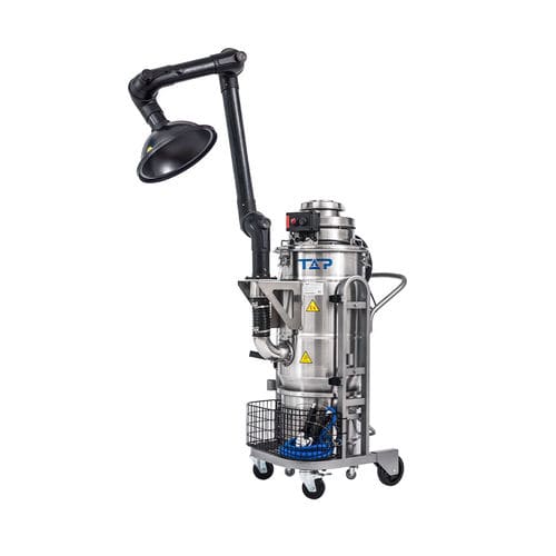 Aspiratore industriale - TEX3-E DS CV series - Zhejiang TOP Environmental Technology Co., Ltd - a secco / monofase / su ruote