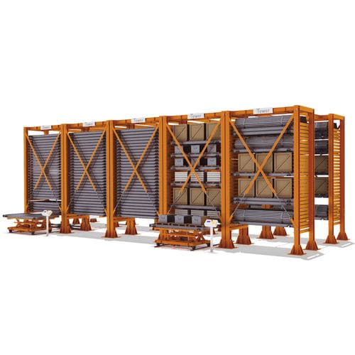 Sistema di stoccaggio automatico verticale - MultiLogitower  - LOGITOWER - per tubi / per lamiera / per magazzino