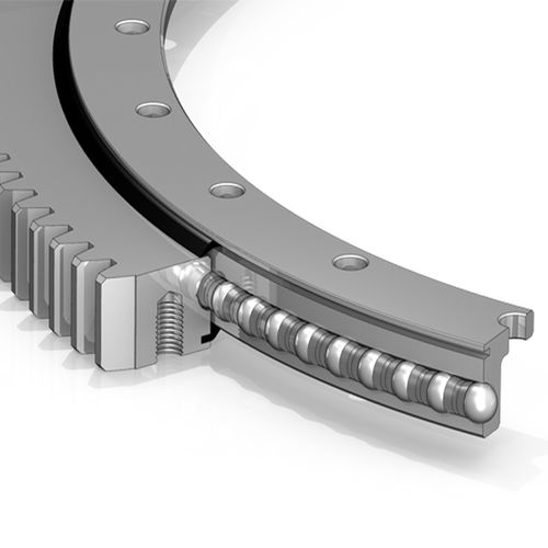 Ralla di orientamento a dentatura esterna - Light series - XUZHOU FENGHE SLEWING BEARING CO.,LTD - a sfere / a corona singola / per lavori pubblici (gru, escavatori)