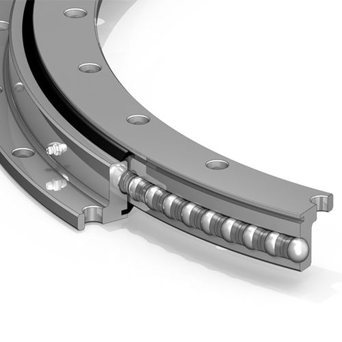Ralla di orientamento a forma di L - light series - XUZHOU FENGHE SLEWING BEARING CO.,LTD - senza dentatura / a sfere / a quattro punti di contatto