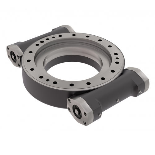 Sistema di trasmissione rotativo a vite senza fine - XUZHOU FENGHE SLEWING BEARING CO.,LTD - con corona dentata / per inseguitore solare / compatto