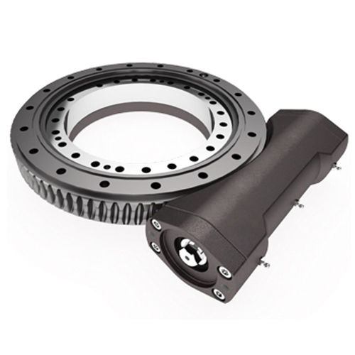Sistema di trasmissione rotativo con corona dentata - XUZHOU FENGHE SLEWING BEARING CO.,LTD - singolo / compatto / su misura