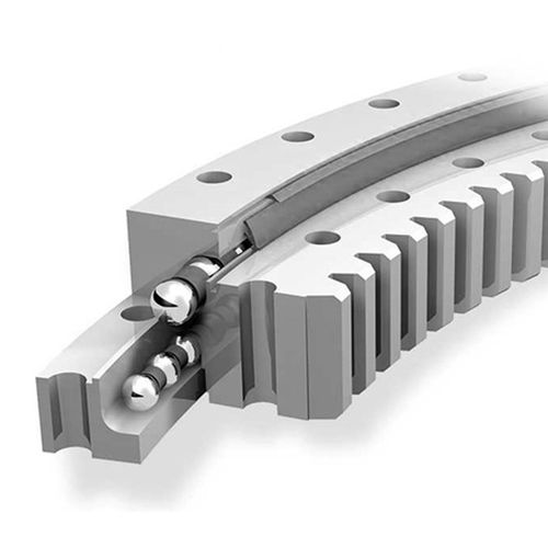 Ralla di orientamento a due corone - 02 series - XUZHOU FENGHE SLEWING BEARING CO.,LTD - a dentatura interna / a sfere / per lavori pubblici (gru, escavatori)