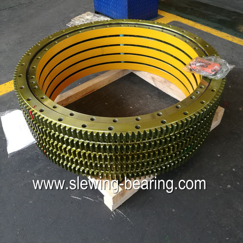 Ralla di orientamento a dentatura esterna - 01 - XUZHOU FENGHE SLEWING BEARING CO.,LTD - a dentatura interna / senza dentatura / a sfere
