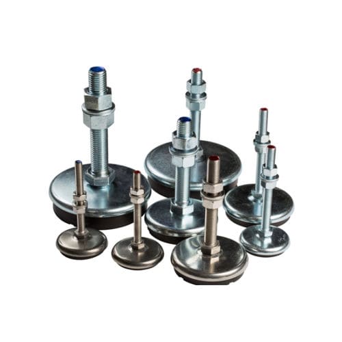 Supporto antivibrazione cilindrico - AM series - Sunnex - in acciaio inossidabile / in acciaio zincato / in elastomero