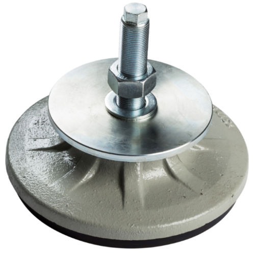 Supporto antivibrazione cilindrico - MHD series - Sunnex - in elastomero / galvanizzato / per macchina
