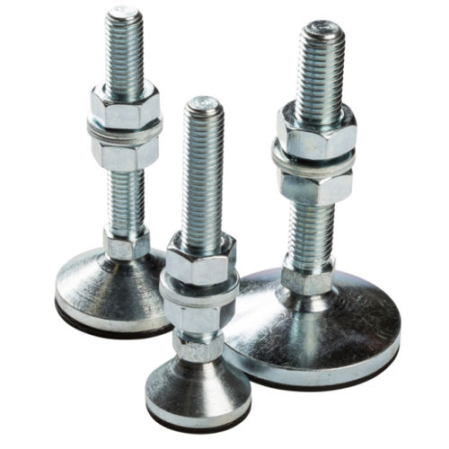 Supporto antivibrazione cilindrico - LL series - Sunnex - metallico / per macchine / di livellamento