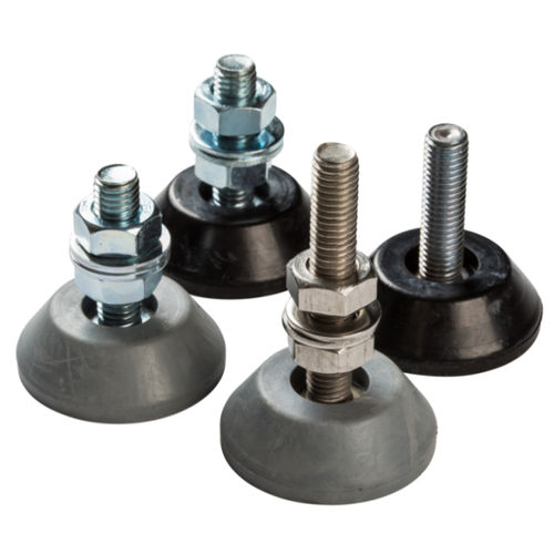 Supporto antivibrazione cilindrico - LLM19 series - Sunnex - in metallo / in acciaio inossidabile / in gomma