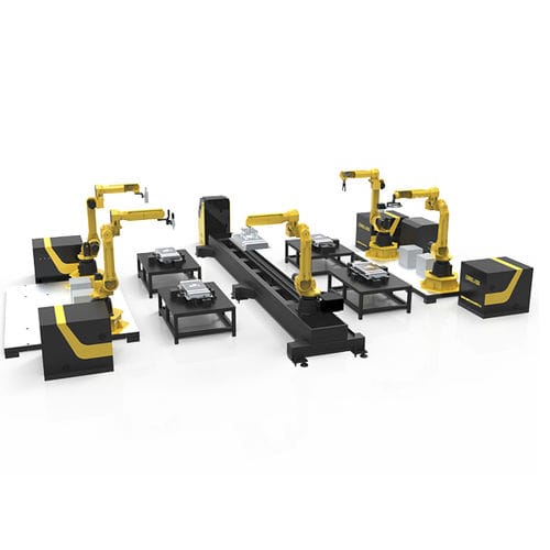Cella robotizzata di saldatura - SF20RFLS - Jinan Senfeng Laser Technology Co. Ltd. - per l'industria automobilistica