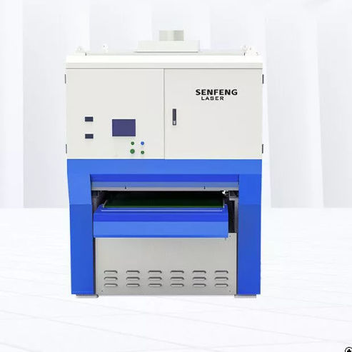 Levigatrice a larga banda - SFD series - Jinan Senfeng Laser Technology Co. Ltd. - a nastro / stazionaria / elettrica