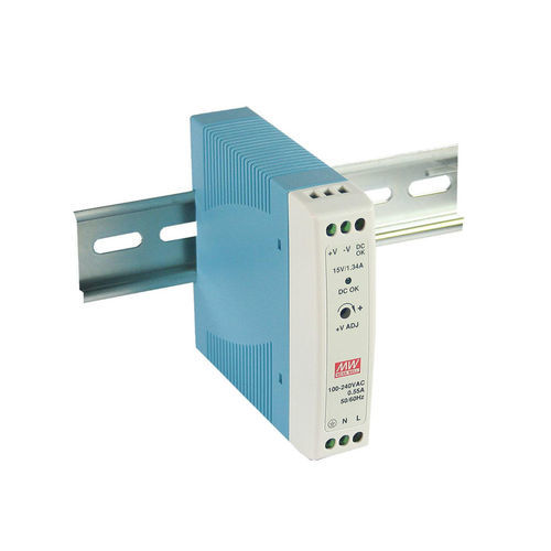 Alimentatore elettrico su guida DIN - ZPS-MDR-20-12 - Delta Lasers Technology Ltd - AC/DC / regolato / a corrente costante