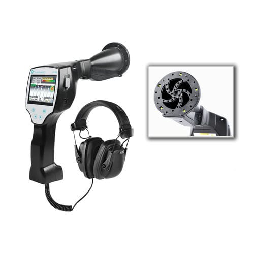 Telecamera per il rilevamento di fughe di gas - LD 500/510 - CS Instruments GmbH & Co. KG - acustica / per ambienti difficili / ad ultrasuoni