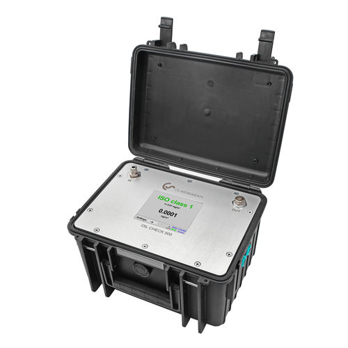 Strumento di misura del tenore in olio - OILCHECK 500 - CS Instruments GmbH & Co. KG - digitale / di gas / per aria compressa