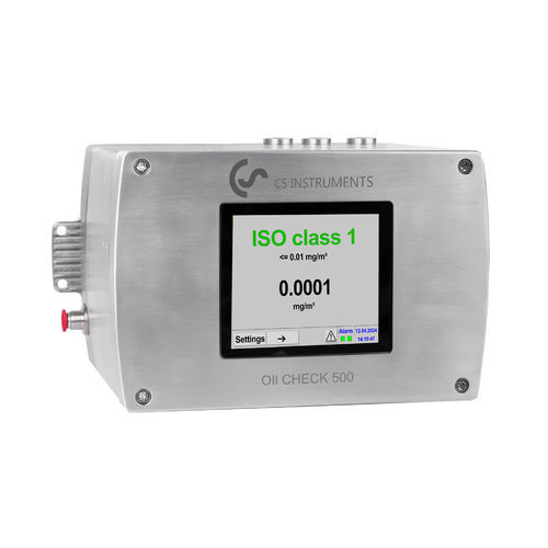 Strumento di misura del tenore in olio - OILCHECK 500 - CS Instruments GmbH & Co. KG - di gas / per aria compressa / fisso