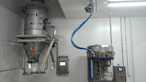 Unità di dosaggio per liquidi - TECHNOSILOS - per polvere / volumetrica / per l'industria agroalimentare