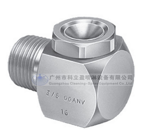 Ugello per liquidi - GGANV  - Guangzhou Cleaning Spray Equipment - a cono pieno / in acciaio inossidabile / filettato