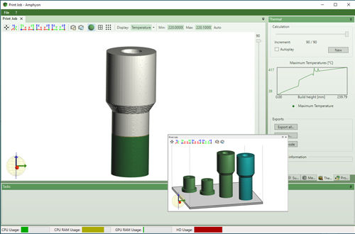 Software di analisi - TPS - Additive Works - di simulazione termica / per test / di nesting