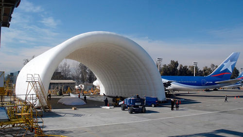 Pressostruttura per aviazione - Hangars H20 Poland - BUILDAIR - modulare / di grandi dimensioni / resistente alle intemperie
