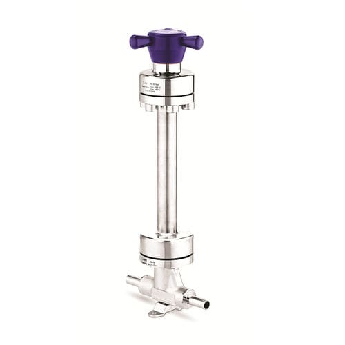 Valvola con tenuta soffietto - K900 series - Rotarex - a globo / con volante / a comando pneumatico