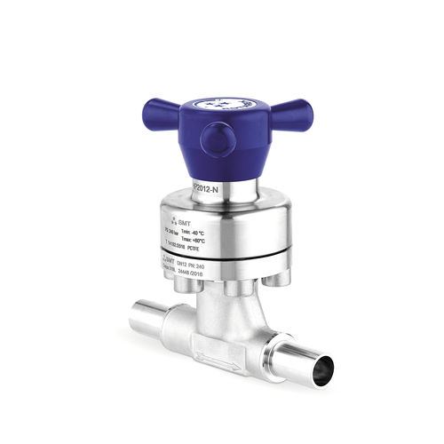 Valvola con volante - HP2000 series - Rotarex - pneumatica / per gas / per ossigeno