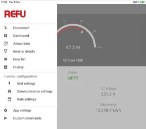 Software di supervisione - REFUset - REFU Elektronik GmbH - di interfaccia / di attivazione / di impianto fotovoltaico