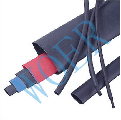 Guaina termoretraibile - SBRS-(2X)G - SHENZHEN WOER HEAT-SHRINKABLE MATERIAL CO.,LTD - tubolare / a doppia parete