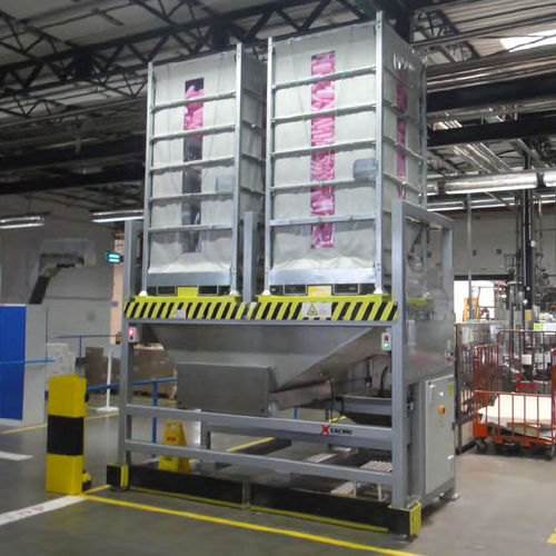 Alimentatore a vibrazione - SACMO - per prodotti sfusi / per bottiglie / per linea di imballaggio