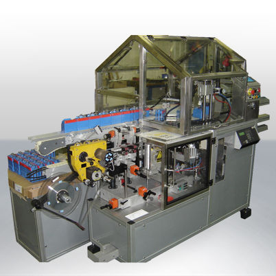 Macchina di etichettatura automatica - EF 650 - SACMO - per bottiglie / per l'industria delle bevande / rotativa