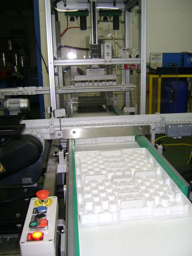 Manipolatore pick and place - SACMO - elettrico / per tappi / per l'industria dell'imballaggio