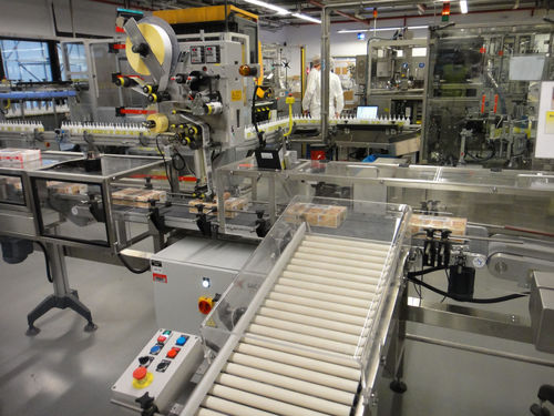 Etichettatrice automatica - SACMO - per cartoni / per applicazione laterale / per applicazione sulla parte superiore del prodotto
