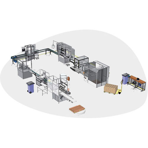Linea di imballaggio per applicazioni industriali - SACMO