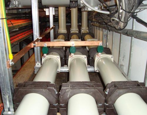 Binario elettrificato completamente isolato - ISOBUS MG - Tefelen Preissinger GmbH - in metallo / a media tensione / a chiusura ermetica