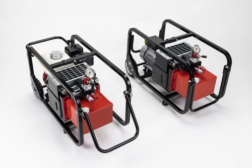 Centralina idraulica con sistema di raffreddamento - PP700 - Tehma SA - con motore elettrico / con motore a benzina / per macchine mobili