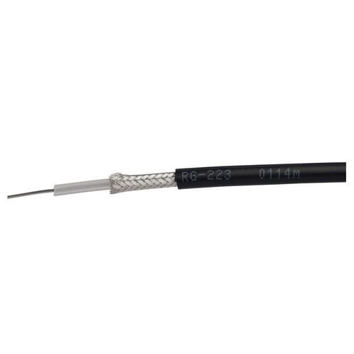Cavo elettrico RF - RG223U - Jiangsu Elesun Cable Co., Ltd. - coassiale / LAN / isolato