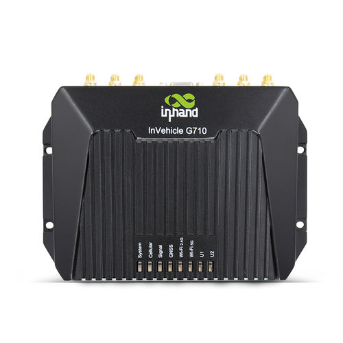 Gateway embedded - InVehicle G710  - InHand Networks - IoT / per sistema di localizzazione in tempo reale / Ethernet