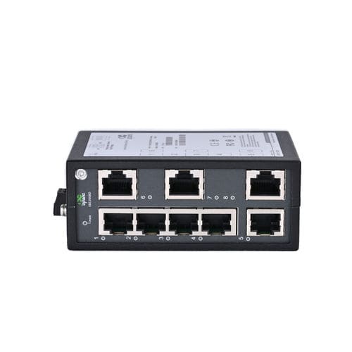 Switch Ethernet non gestibile - ISE2008D-P - InHand Networks - 8 porte / su guida DIN / compatto
