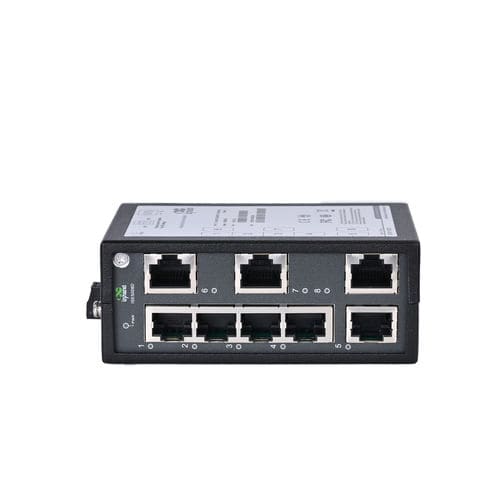 Switch Ethernet non gestibile - ISE5008D-P - InHand Networks - 8 porte / Ethernet gigabit / su guida DIN