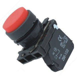 Pulsante di arresto di emergenza - TB5 series - Shanghai Tianyi Electric Co., Ltd. - montato su pannello / anodizzato rosso