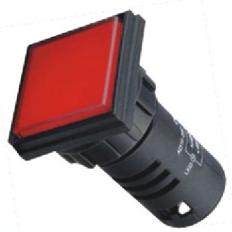 Indicatore luminoso LED - AD22  series - Shanghai Tianyi Electric Co., Ltd. - montato su pannello / quadrato / AC/DC
