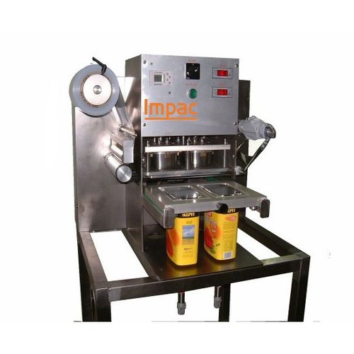 Sigillatrice semiautomatica - VOLCANO  - impac Engineering ltd. - per imballaggi / per contenitore di plastica / per l'industria elettronica